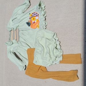 Girls Thanksgiving/autumn outfit